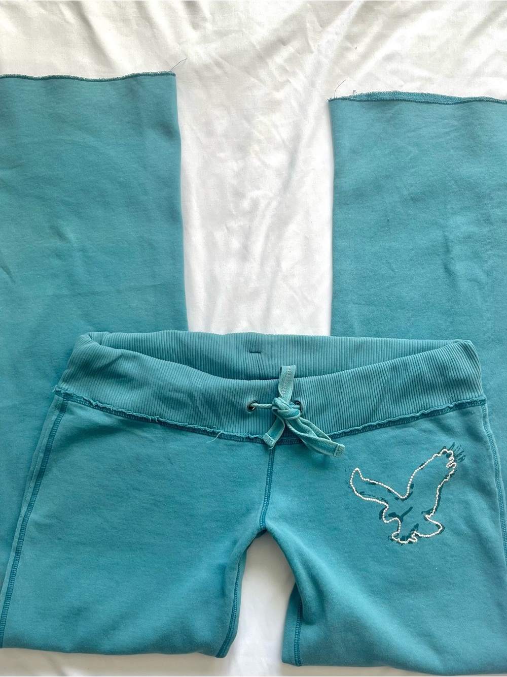 2000s teal AE sweat
